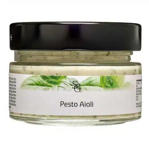 Pesto aioli dip