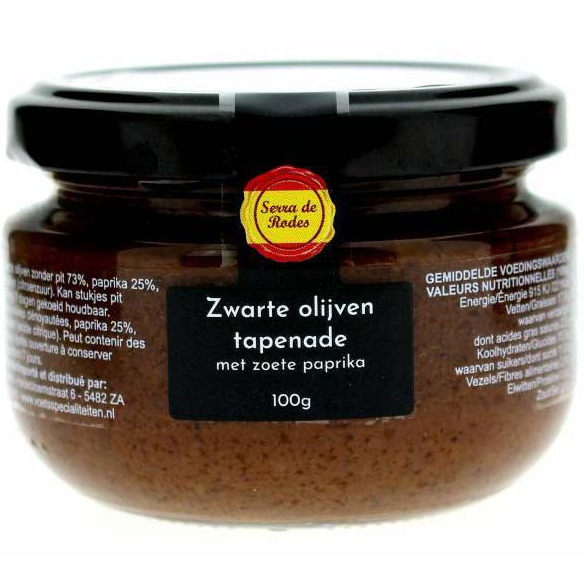 Zwarte olijven tapenade